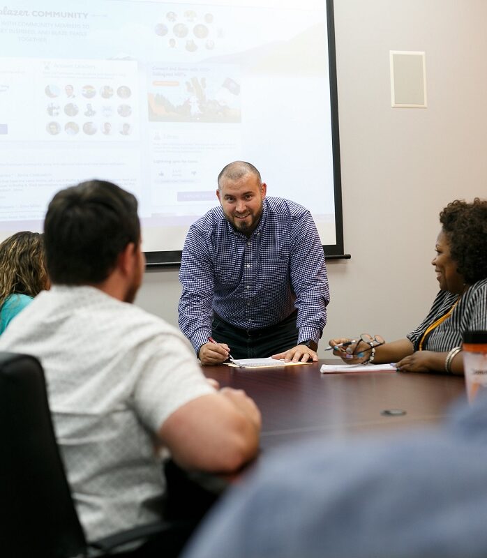 An FHRC education and outreach session